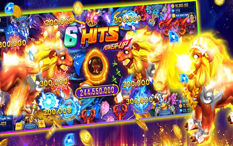 Kho trò chơi bắn cá đa dạng – Mỗi phòng là một đại dương mới