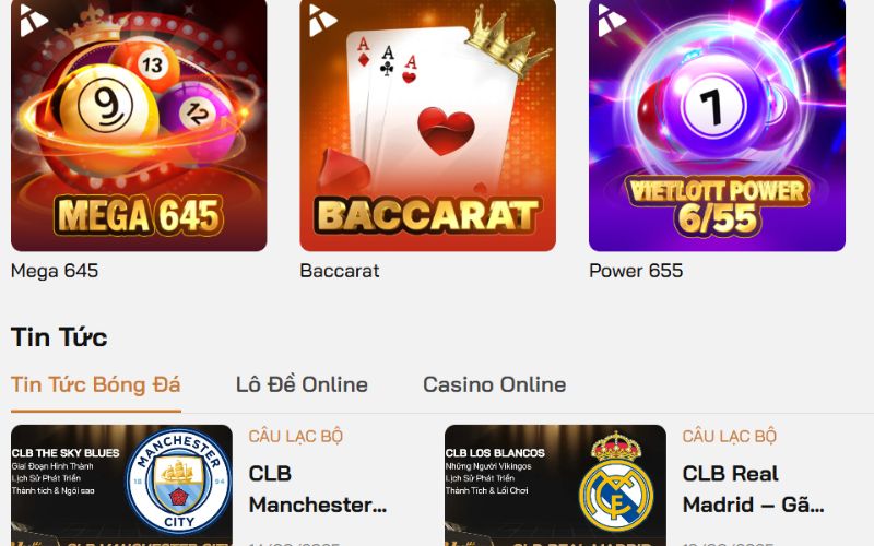 Menu điều hướng thông minh